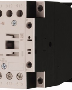 Contactor DILM 24VRDC 17A 3 main contacts 1 NC contact